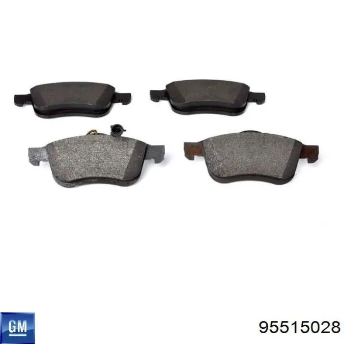 Купить 95515028 General Motors Колодки тормозные