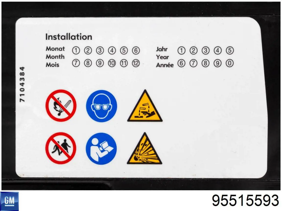 Купить 8550503610 Renault (RVI) Батарея аккумуляторная