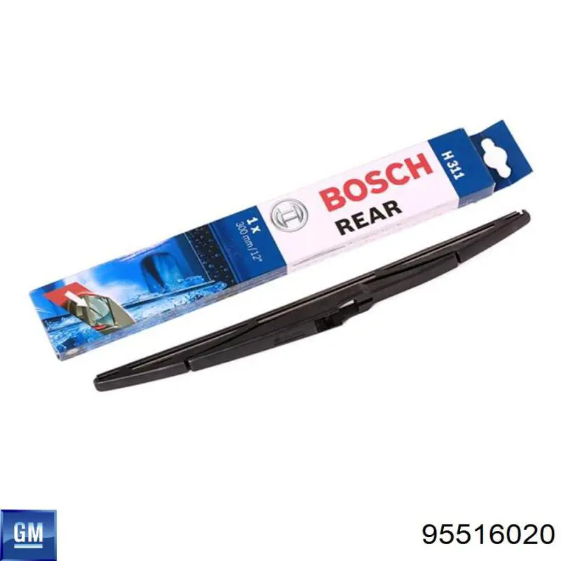 Дворник задний 2800011524180 Continental/Siemens