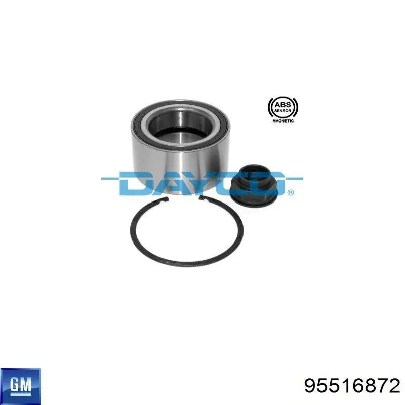 Комплект подшипника ступицы колеса General Motors 95516872 цена, от 50.71 USD