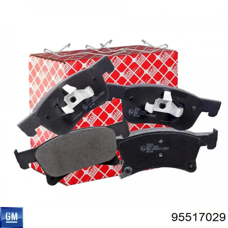 Колодки Opel 95517029 цена, от 33.19 USD