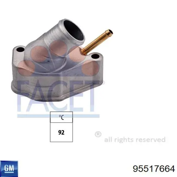 95517664 General Motors Авто термостат