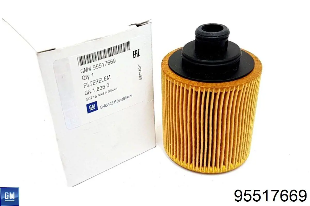 95517669 General Motors Масляный фильтр двигателя
