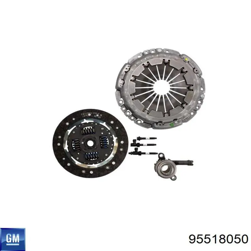 Диск сцепления 95518050 General Motors