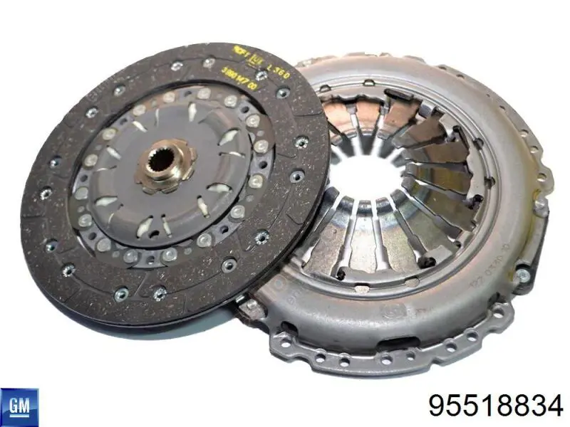Комплект сцепления (3 части) Opel 1629114 цена, от 197.62 USD