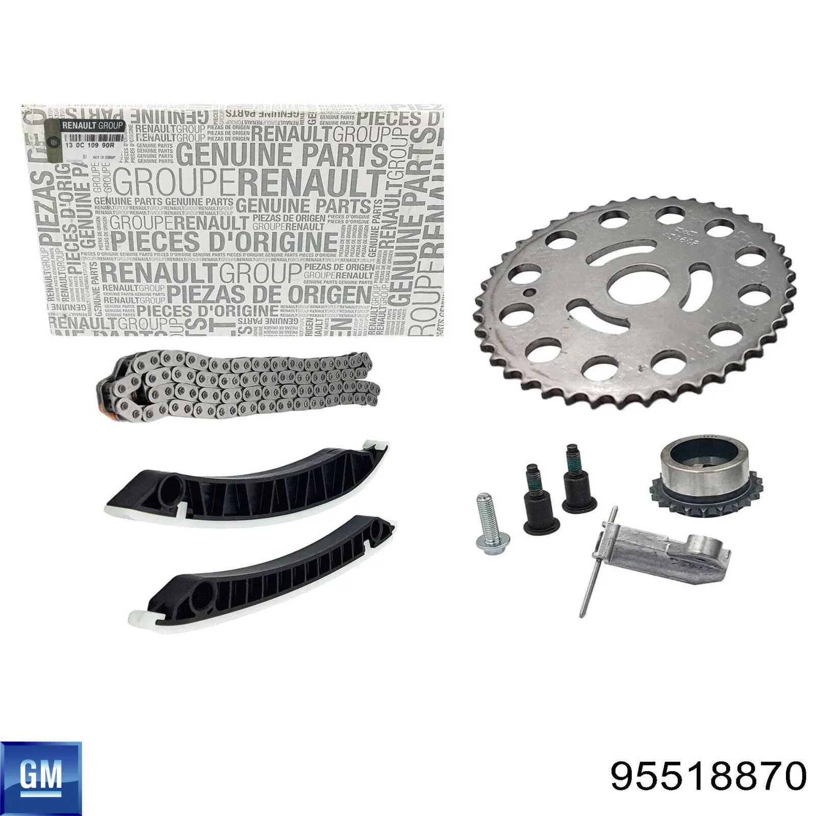 95518870 General Motors Комплект цепи