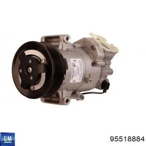 Компрессор системы кондиционирования Opel 1618533 цена, от 332.66 USD
