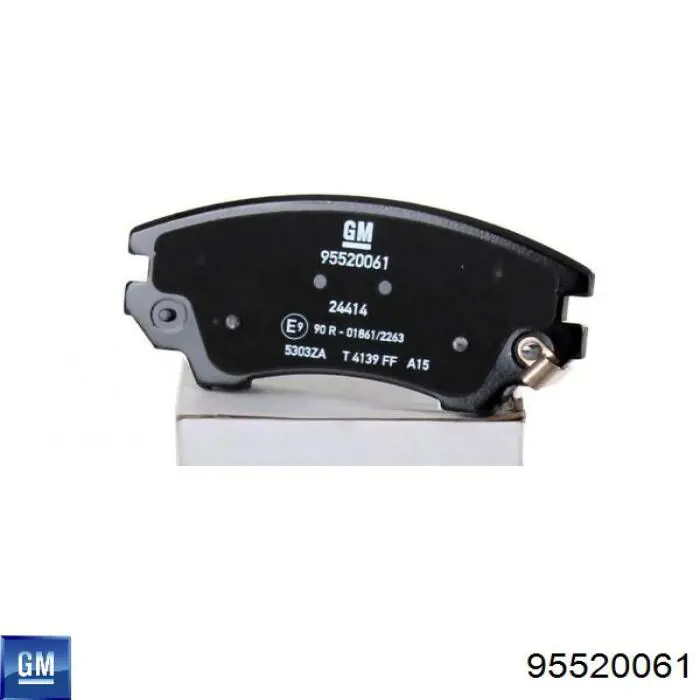 Колодки General Motors 95520061 цена, от 27.06 USD