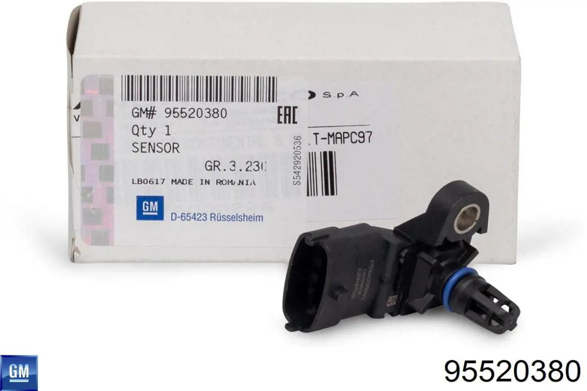 Датчик абсолютного давления в коллекторе Renault (RVI) 166393621R цена, от 15.29 USD