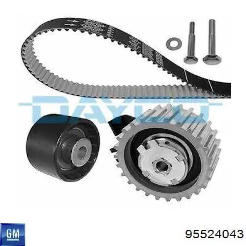 ГРМ ремни, комплект General Motors 95524043 цена, от 107.54 USD
