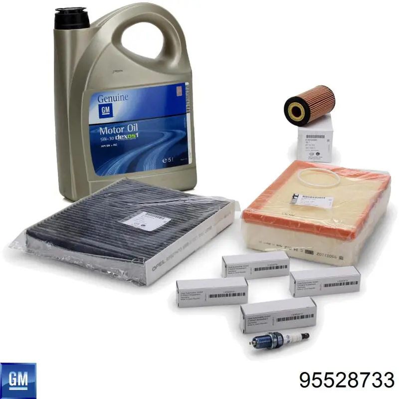 95528733 General Motors Свечи зажигания