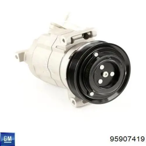 Компрессор системы кондиционирования General Motors 95907419 цена, от 56.32 USD
