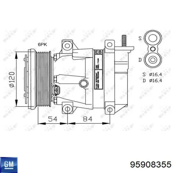  95908355 Peugeot/Citroen