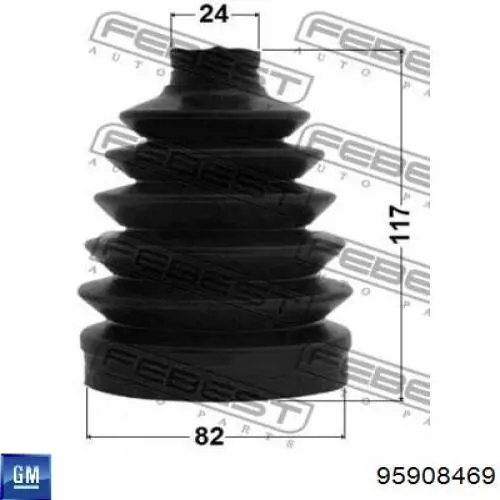 Чехол шруса GSP 780868 цена, от 15.37 USD