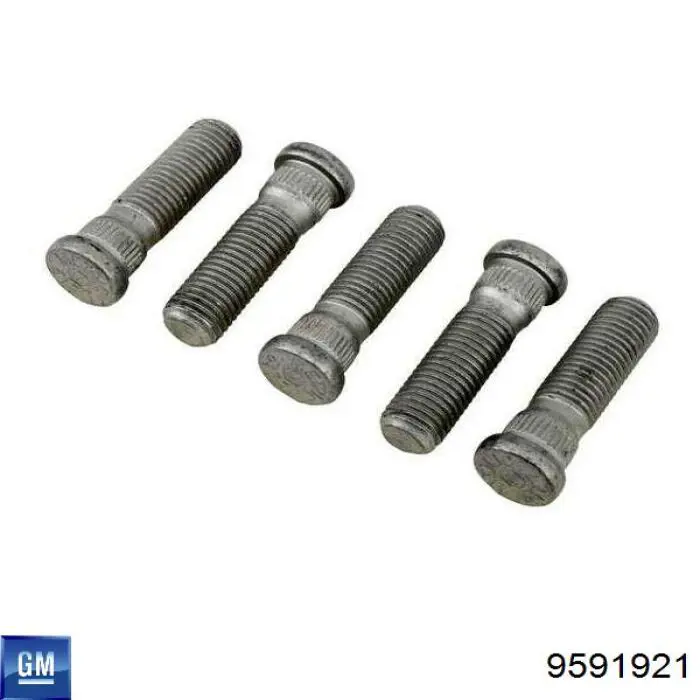 Колесный болт 09595178 General Motors