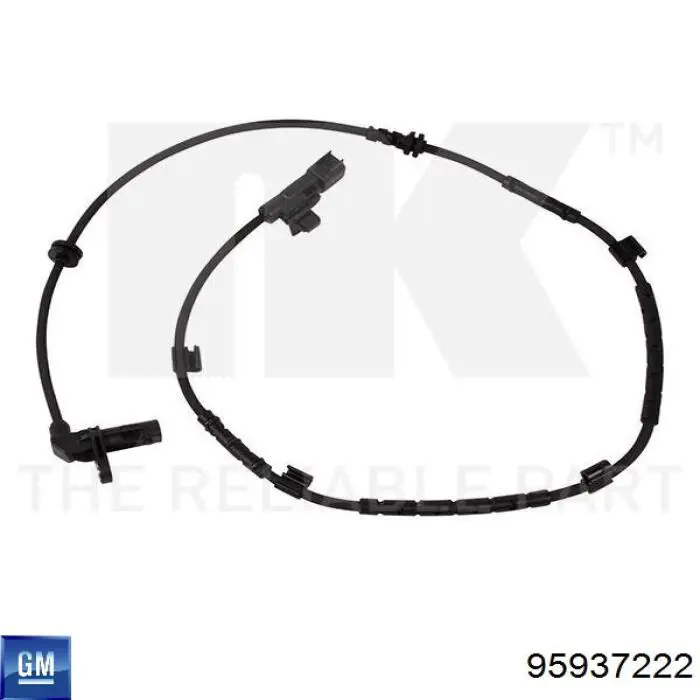 Купить 95937222 General Motors Датчик антиблокировочной системы торможения