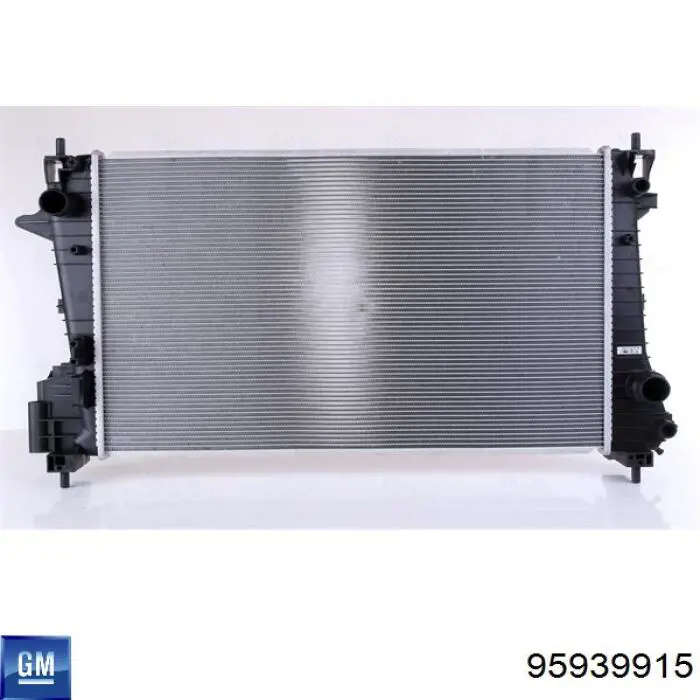 Купить DRM15009 Denso Радиатор водяной