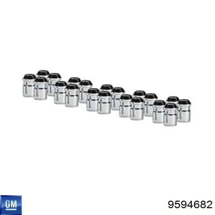 Купить 9594682 Opel Гайки колесные