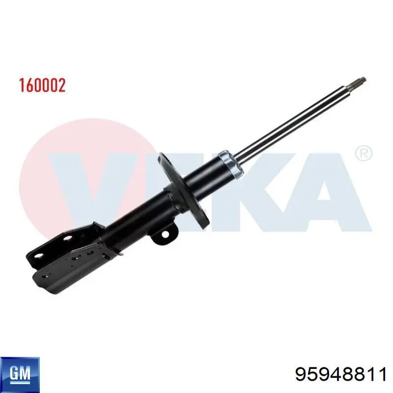 Стойка передняя левая General Motors 95948811