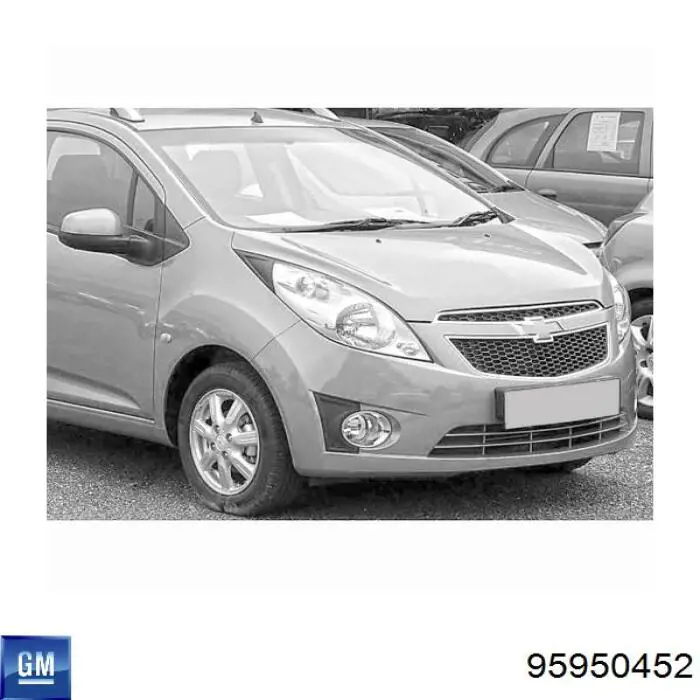 Купить 95950452 General Motors Крыло переднее правое