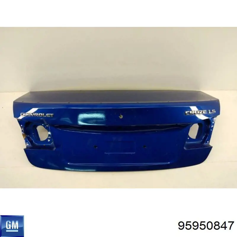 95950847 General Motors крышка багажника