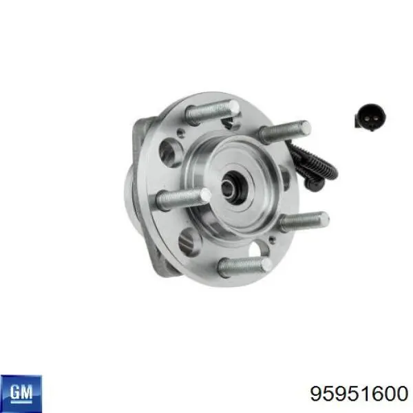 95951600 General Motors Ступица колеса передняя