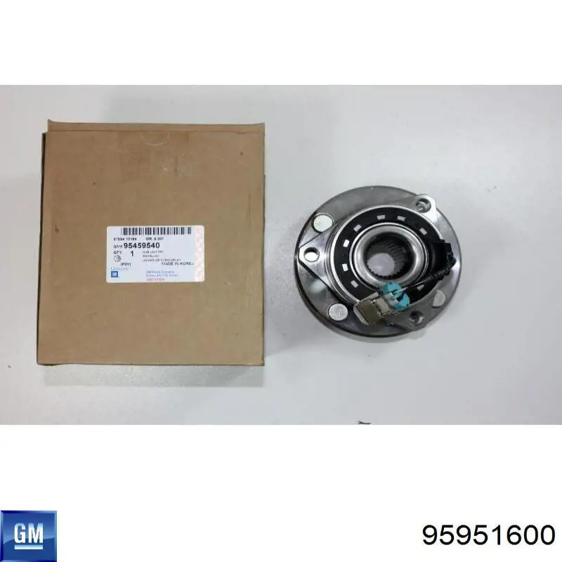 Передняя ступица 95951600 General Motors