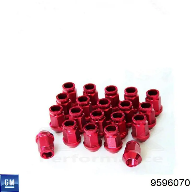 Купить 9596070 General Motors Гайки колесные