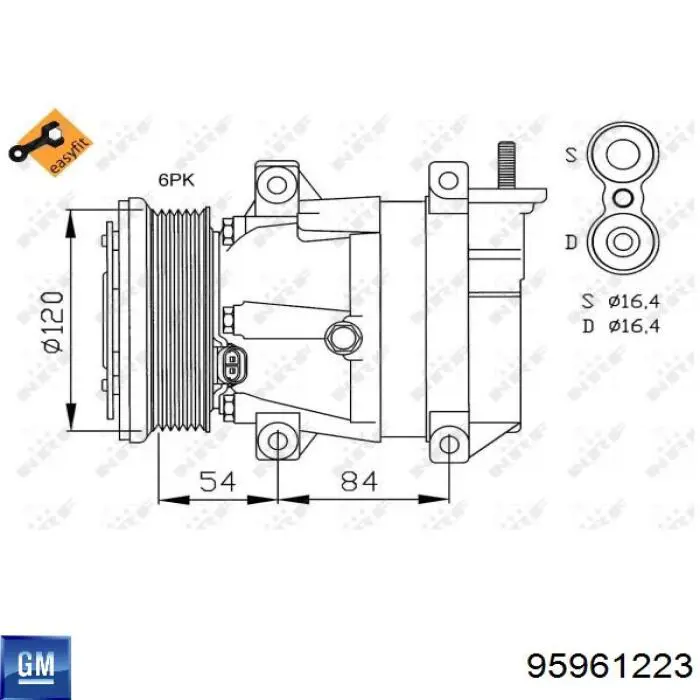  95961223 General Motors