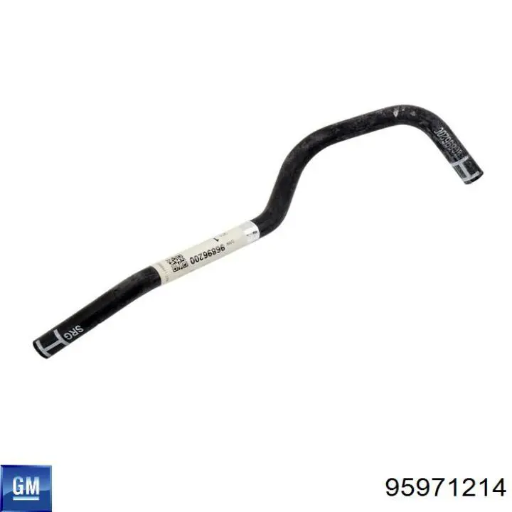 Купить 95971214 General Motors Патрубок радиатора