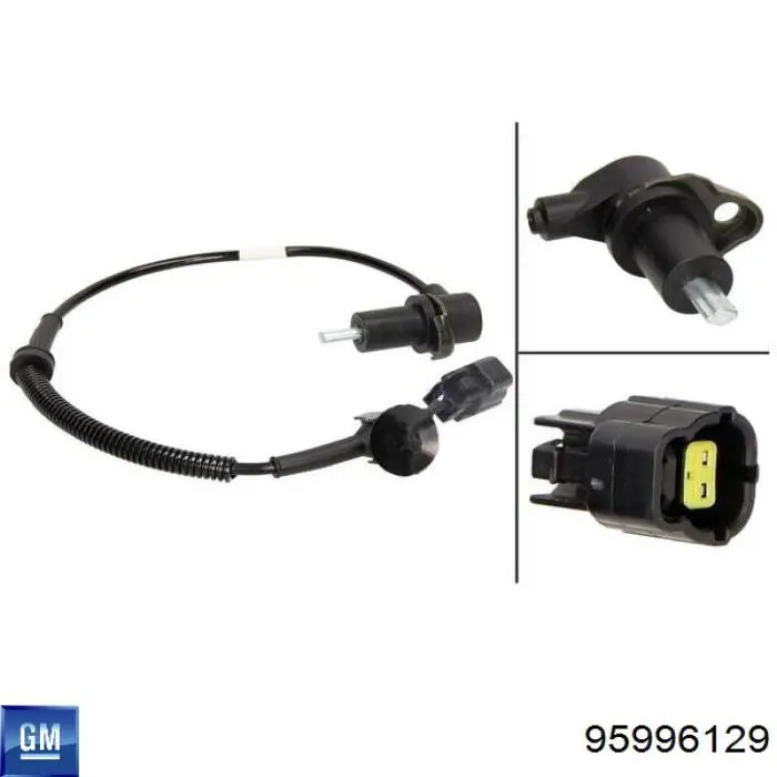 95996129 General Motors Задний левый датчик АБС