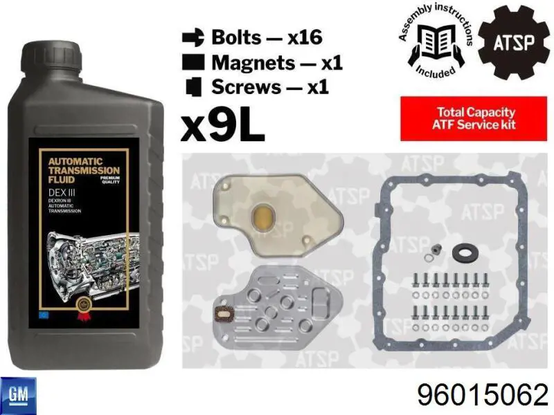 Фильтр коробки автомат General Motors 96015062 цена, от 12.13 USD