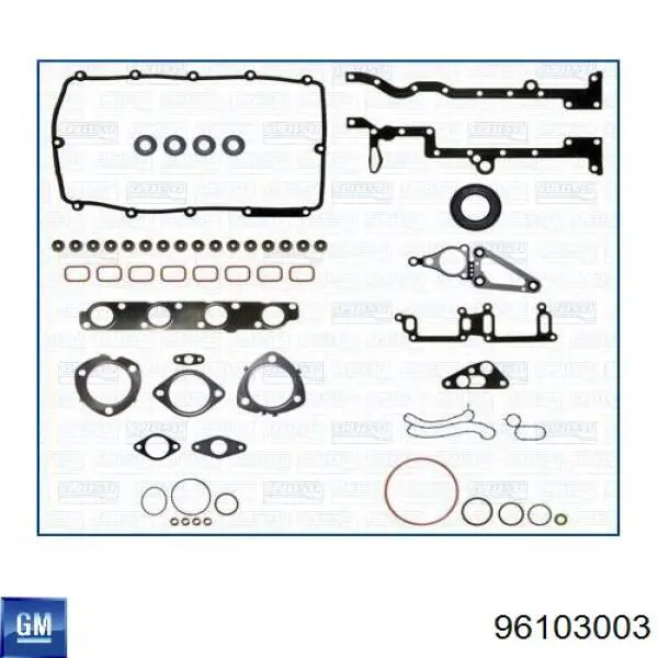 Прокладка ГБЦ General Motors 96103003 цена, от 15.45 USD