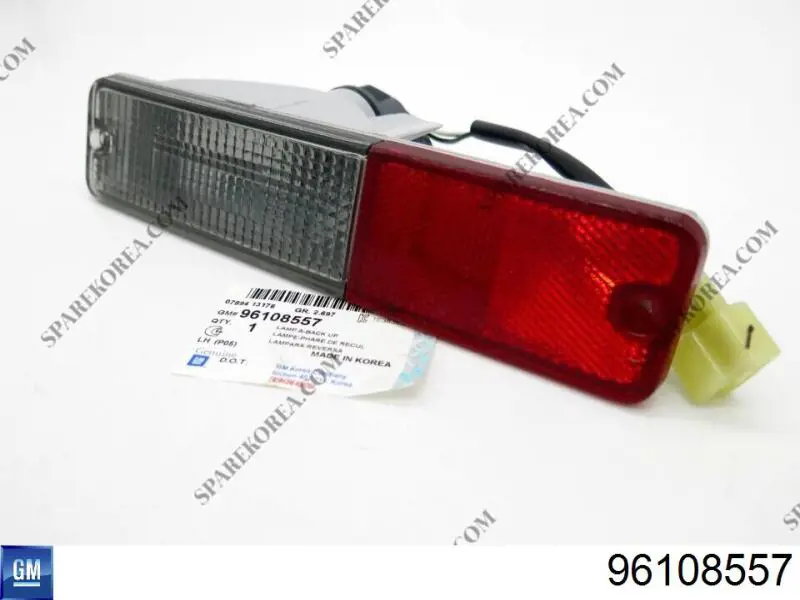 Фонарь заднего бампера левый General Motors 96108557 цена, от 18.37 USD