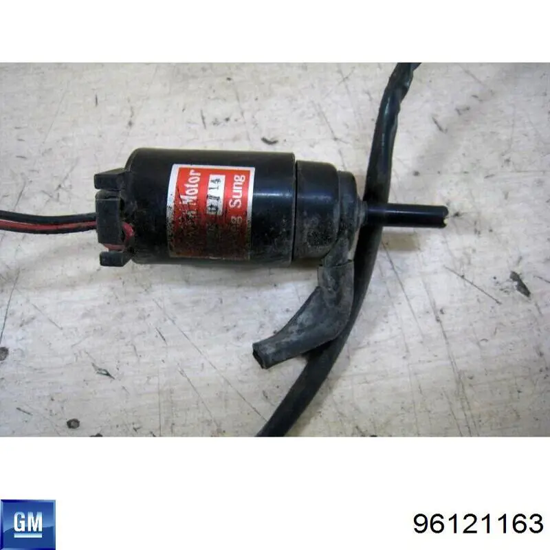 Купить 96121163A General Motors Моторчик омывателя переднего стекла
