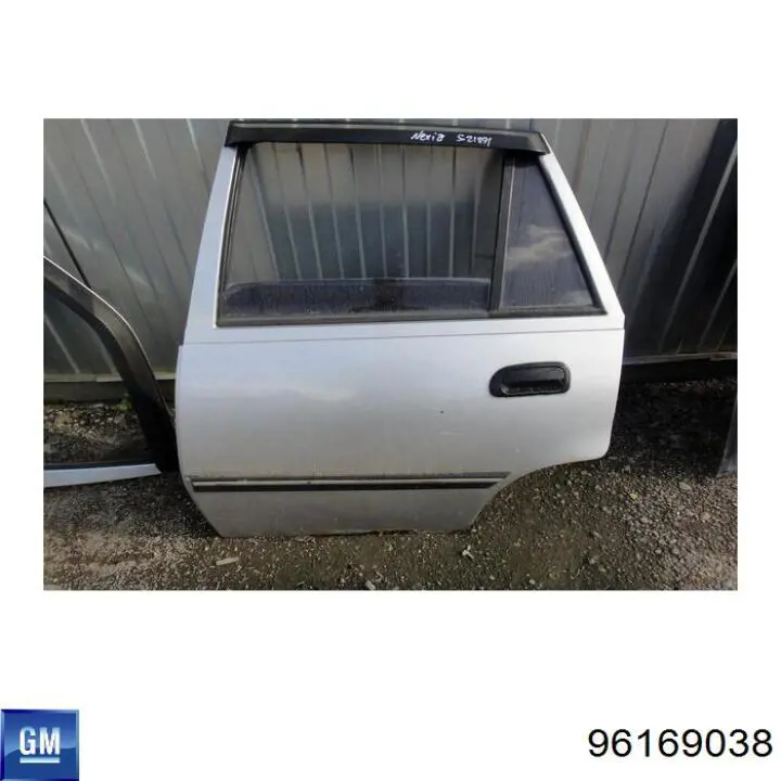  Дверь задняя левая Daewoo Nexia 1