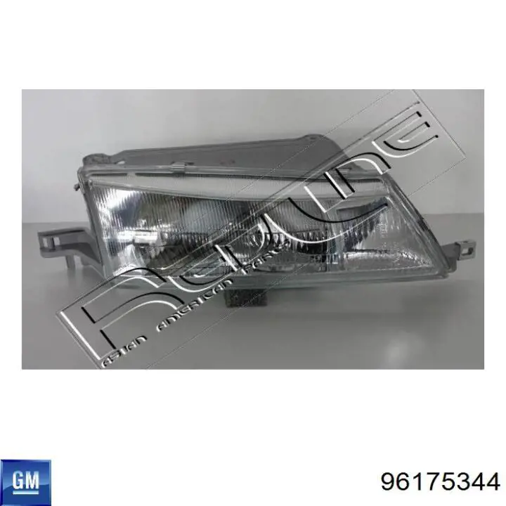 Faro derecho 96175344 GM/Daewoo