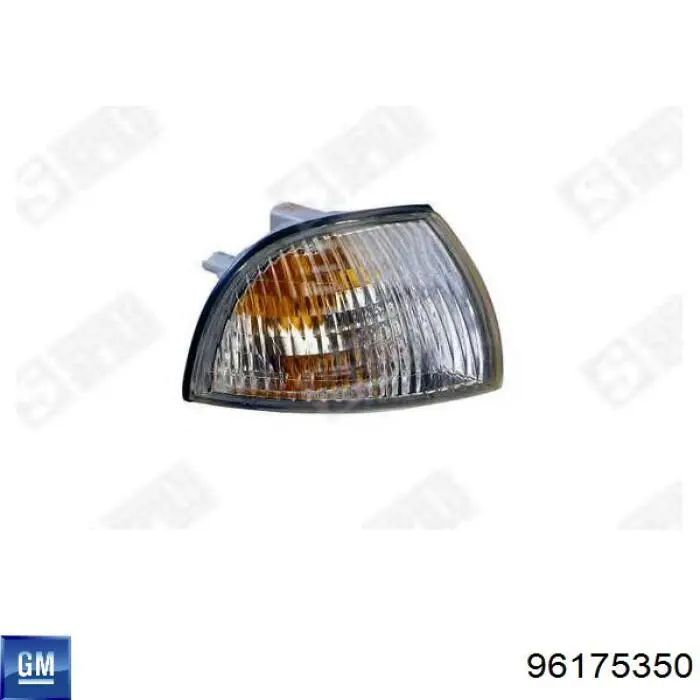 Поворотник правый 96175350 General Motors