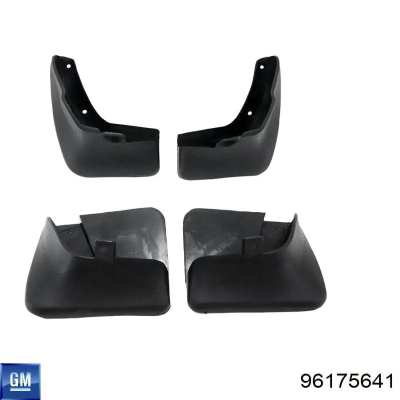 Брызговик задний левый General Motors 96175641 цена, от 4.65 USD