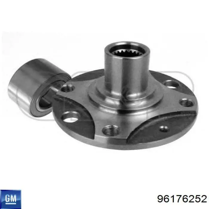 Купить 96176252 General Motors Ступица переднего колеса