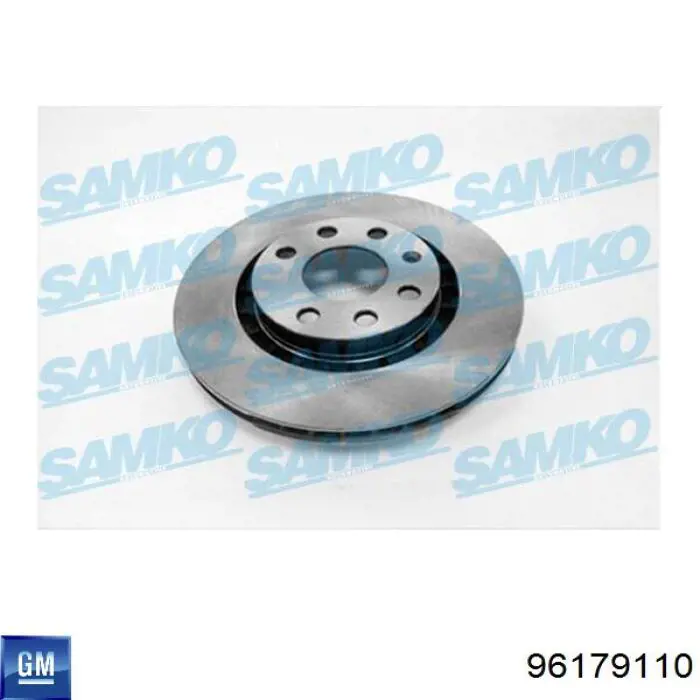 Тормоз дисковый передний General Motors 96179110 цена, от 23.05 USD