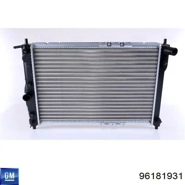 96181931 General Motors radiador de esfriamento de motor