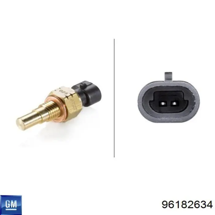 Купить 96182634 General Motors Термодатчик охлаждающей жидкости
