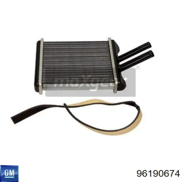 Радиатор печки (отопителя) General Motors 96190674 цена, от 29.77 USD