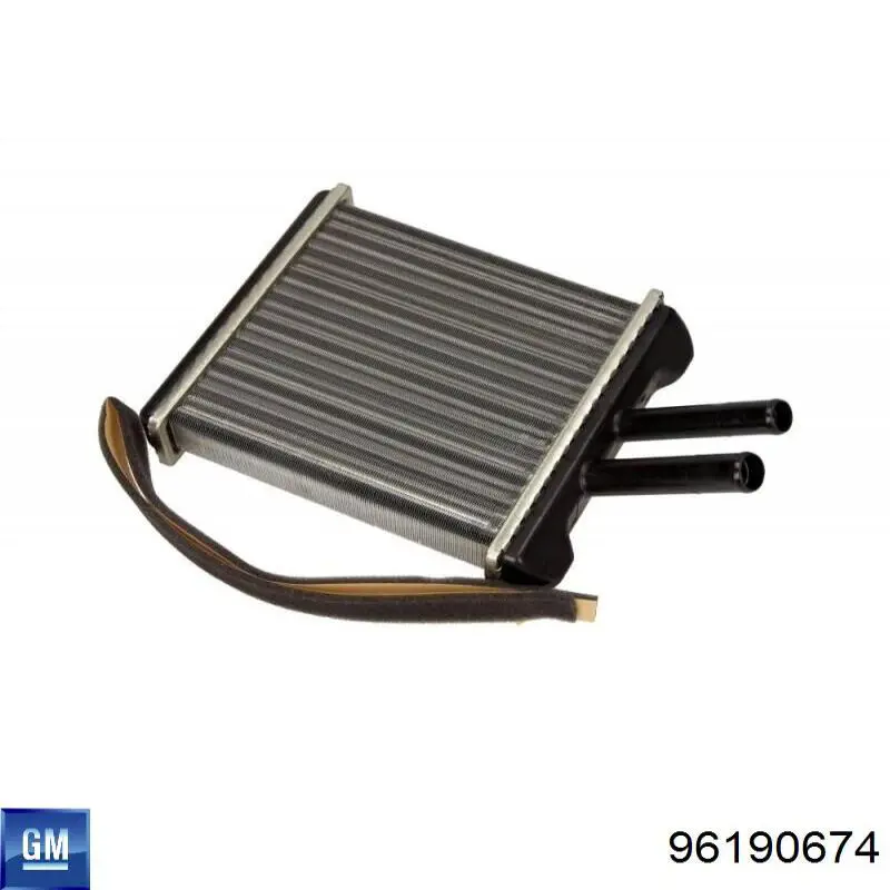 Купить 96190674 General Motors Радиатор печки