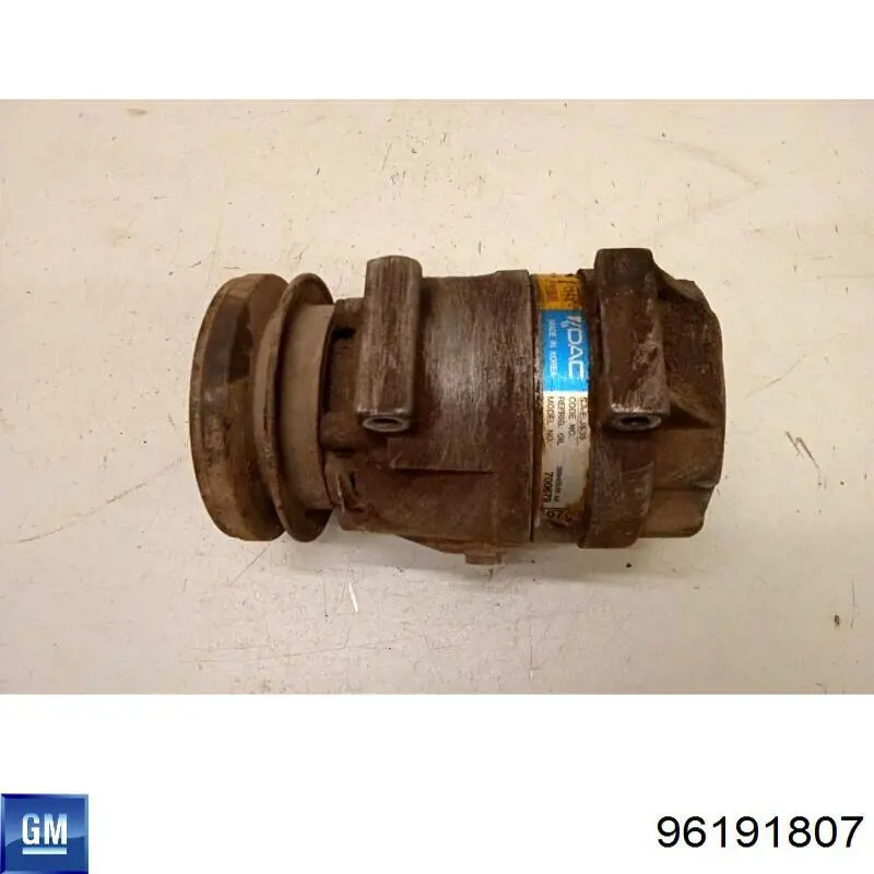 Компрессор кондиционера 96191808 General Motors