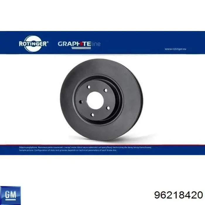 96218420 General Motors Ступица колеса передняя