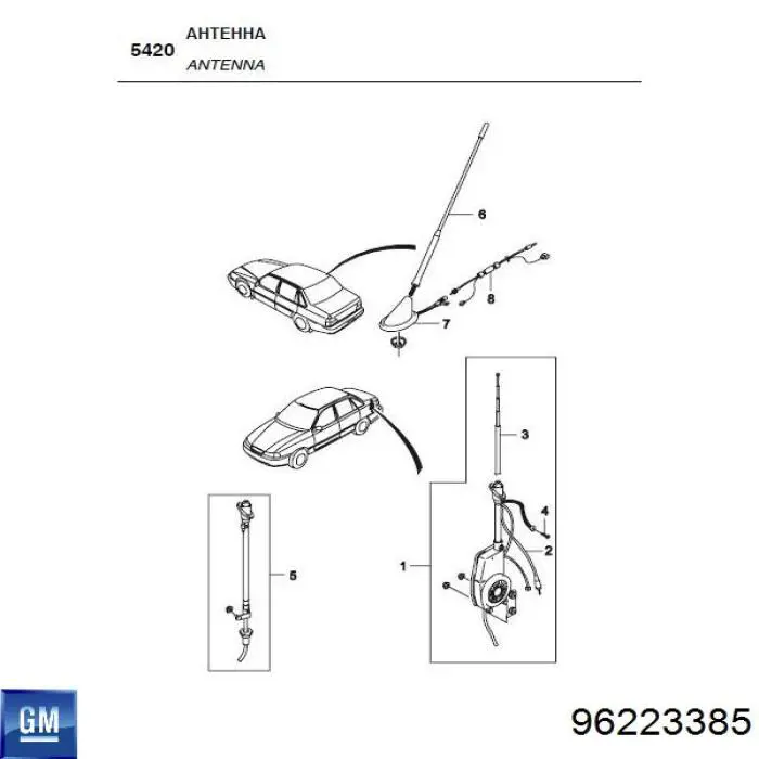 96223385 GM/Daewoo