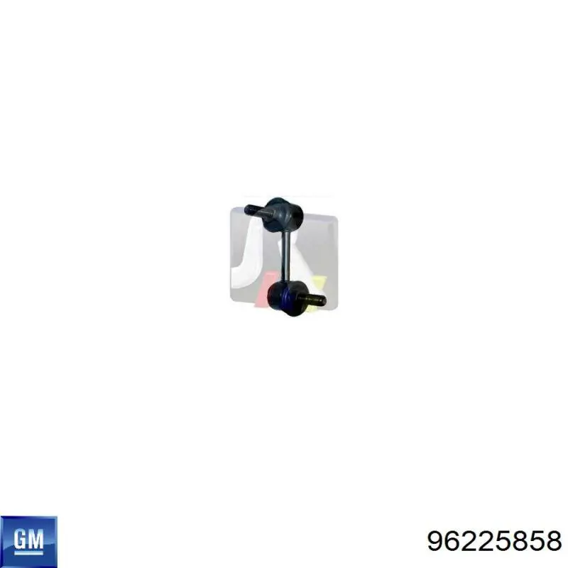 Стійка стабілізатора переднього, ліва 96225858 General Motors