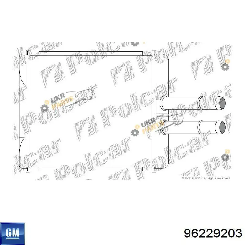 Купить 1035259SX Stellox Радиатор печки
